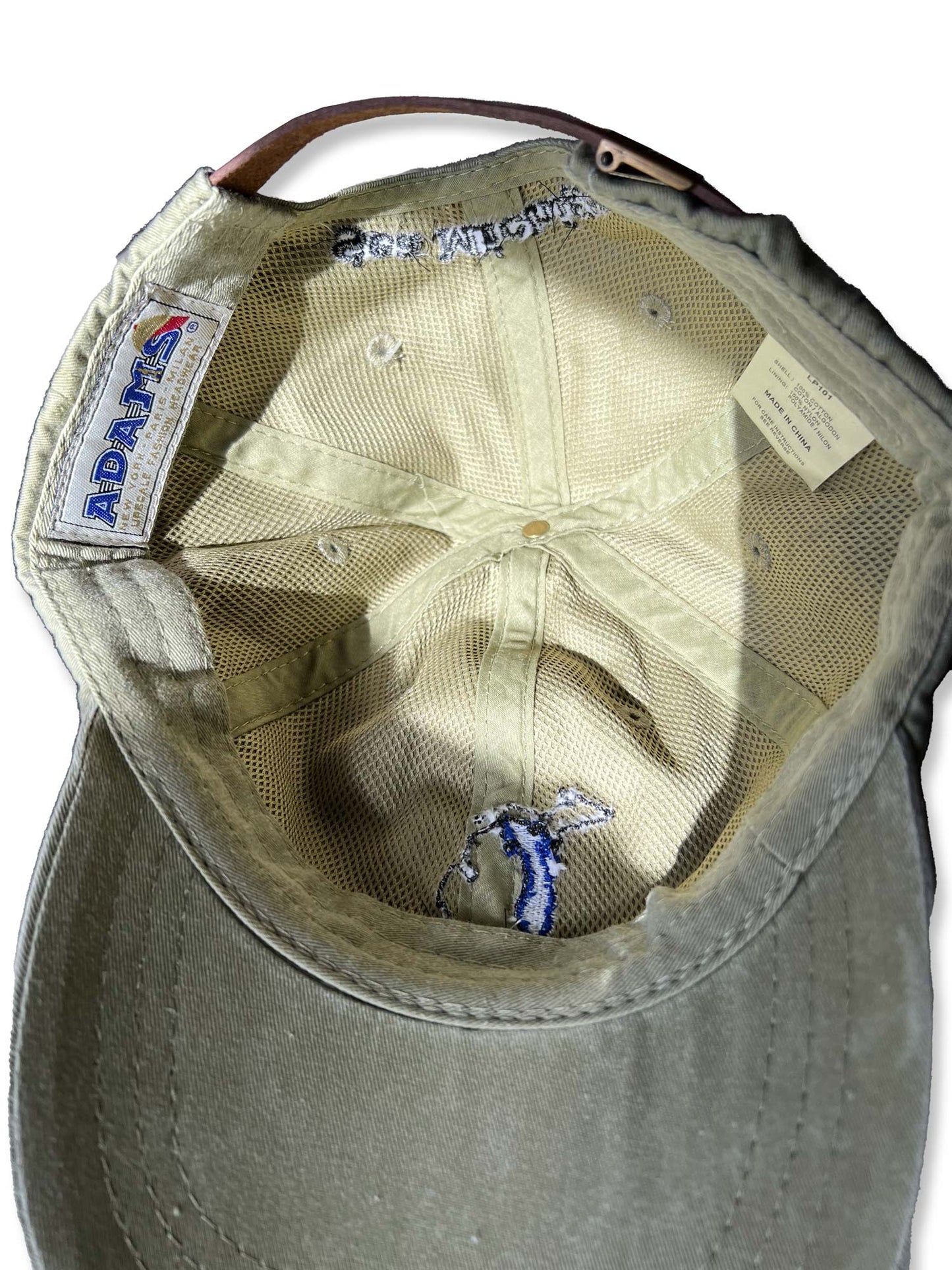 inside view of hat